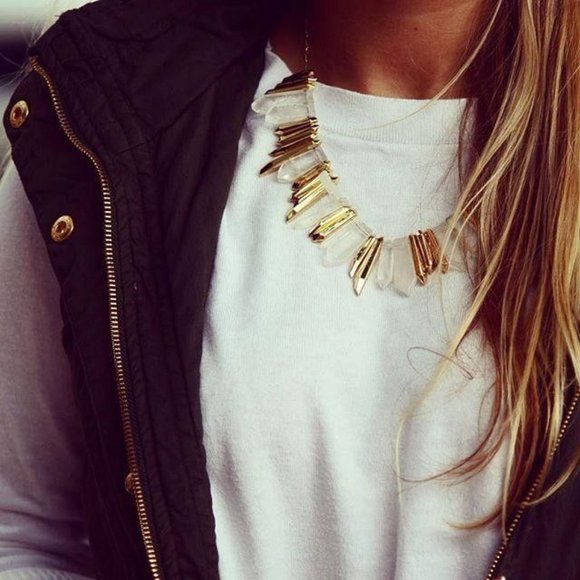 Stella & Dot Rebel Stone Necklace - Picture 12 of 16